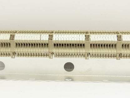 Weidmuller Terminal Block DIN Rail 1 Meter Lot of 170+