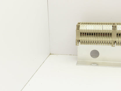 Weidmuller Terminal Block DIN Rail 1 Meter Lot of 170+