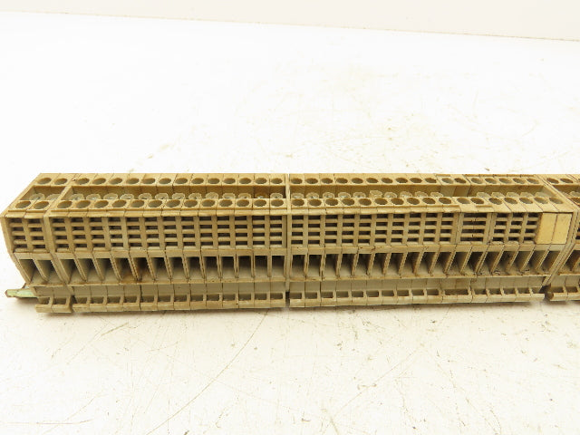 Allen Bradley Terminal Block DIN Rail 600V 4mm² Lot of 81