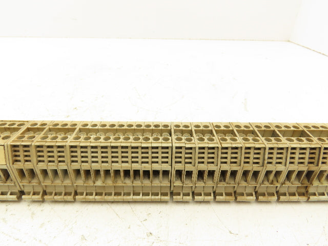 Allen Bradley Terminal Block DIN Rail 600V 4mm² Lot of 81