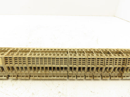 Allen Bradley Terminal Block DIN Rail 600V 4mm² Lot of 81