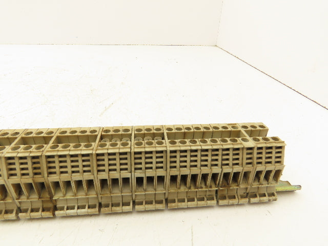 Allen Bradley Terminal Block DIN Rail 600V 4mm² Lot of 81