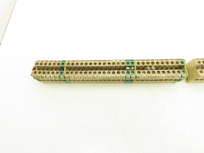 Weidmuller Terminal Block 15mm DIN Rail 300V 10A 4mm² Lot of 90+