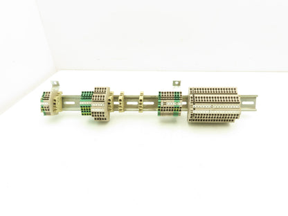 Weidmuller Terminal Block DIN Rail Mostly 4-pin Lot of 90+