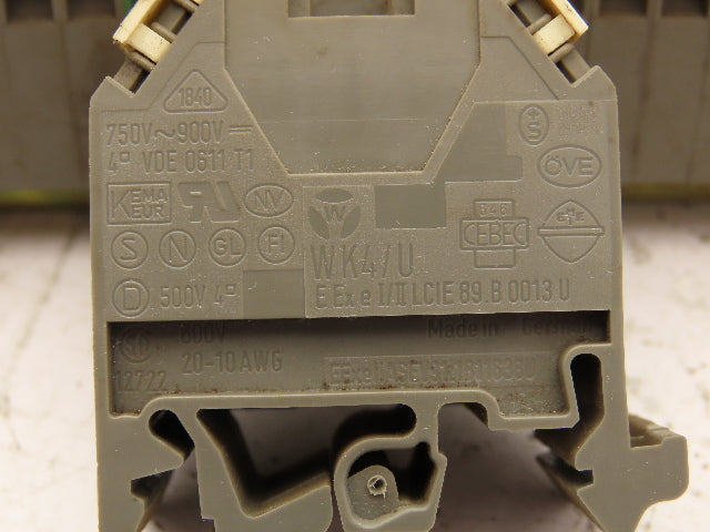 Wieland Terminal Block DIN Rail Lot of 80+