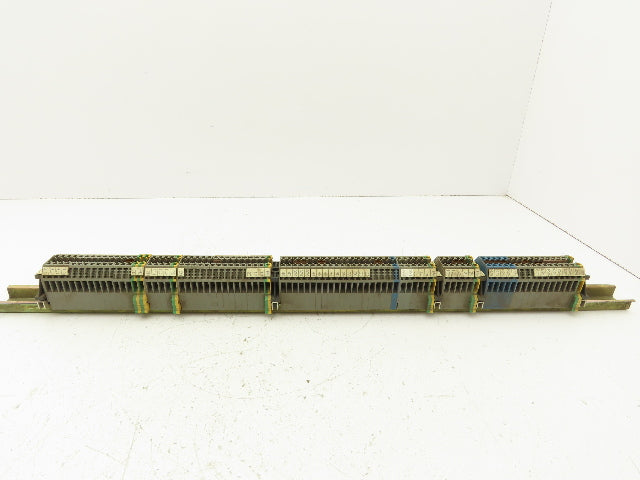 Wieland Terminal Block DIN Rail Lot of 80+