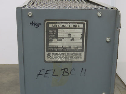 Mclean Midwest 52-1026-014 Electrical Enclosure Air Conditioner 10000 BTU 460V