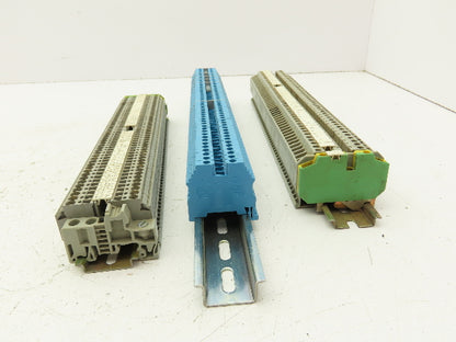 Phoenix Contact Konnect-It Terminal Block DIN Rail Lot of 151