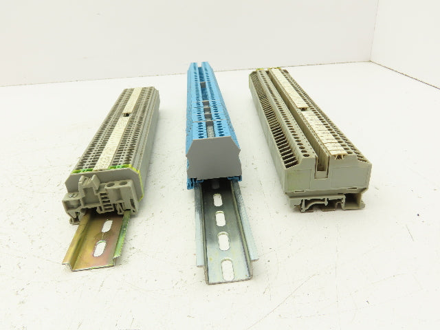 Phoenix Contact Konnect-It Terminal Block DIN Rail Lot of 151