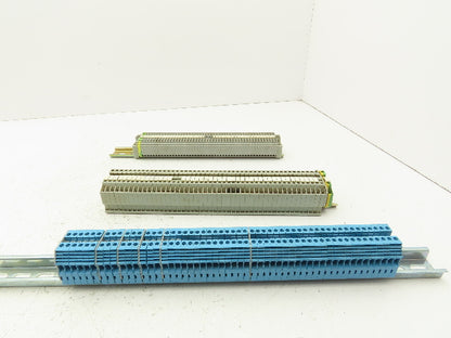 Phoenix Contact Konnect-It Terminal Block DIN Rail Lot of 151