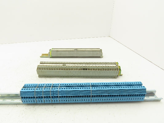 Phoenix Contact Konnect-It Terminal Block DIN Rail Lot of 151