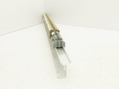 Weidmuller Terminal Block DIN Rail 1 Meter Lot of 110+