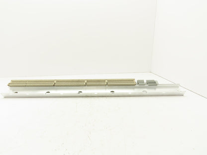 Weidmuller Terminal Block DIN Rail 1 Meter Lot of 110+