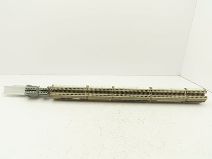 Weidmuller Terminal Block DIN Rail 1 Meter Lot of 110+