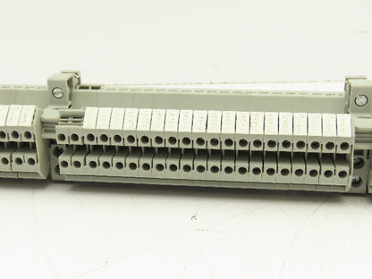 Phoenix Contact UK 2.5 B Terminal Block DIN Rail 1 Meter Lot of 130+