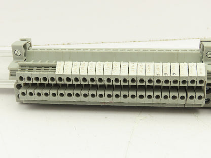 Phoenix Contact UK 2.5 B Terminal Block DIN Rail 1 Meter Lot of 130+