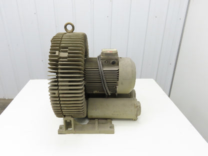 Siemens ELMO-G 2BH1-800-1AK12 2.5" Regenerative Vacuum Blower 6Hp 230/460V 3PH