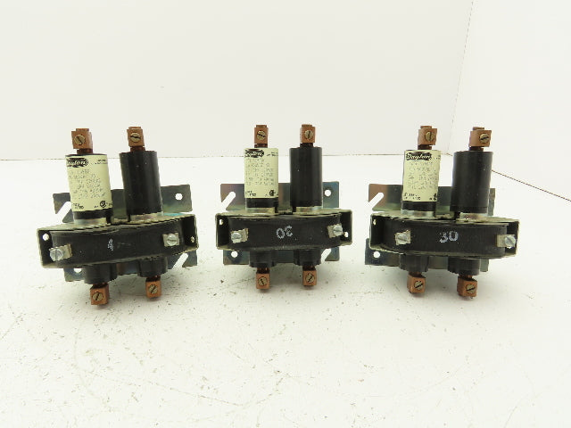 Dayton 6X598E Mercury Contactor Displacement Relay 120VAC Coil 2 Pole Lot of 3