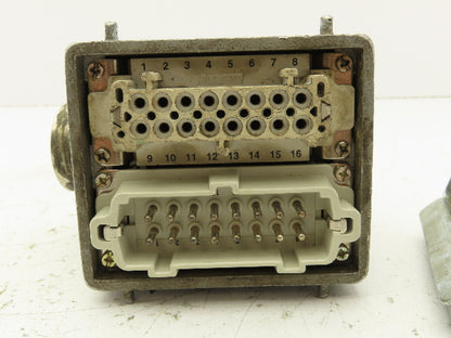 T&B Thomas & Betts 16A 380V Terminal Connector 32 Pin Sealed Conduit Housing