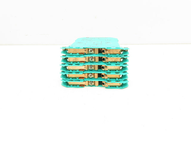 Pepperl+Fuchs Z728 Safe Snap Zener Barrier 28VDC 93mA 1 Channel Lot Of 5