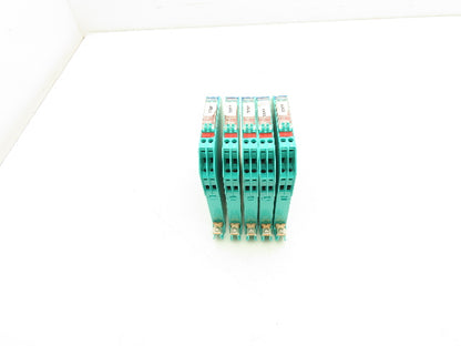 Pepperl+Fuchs Z728 Safe Snap Zener Barrier 28VDC 93mA 1 Channel Lot Of 5