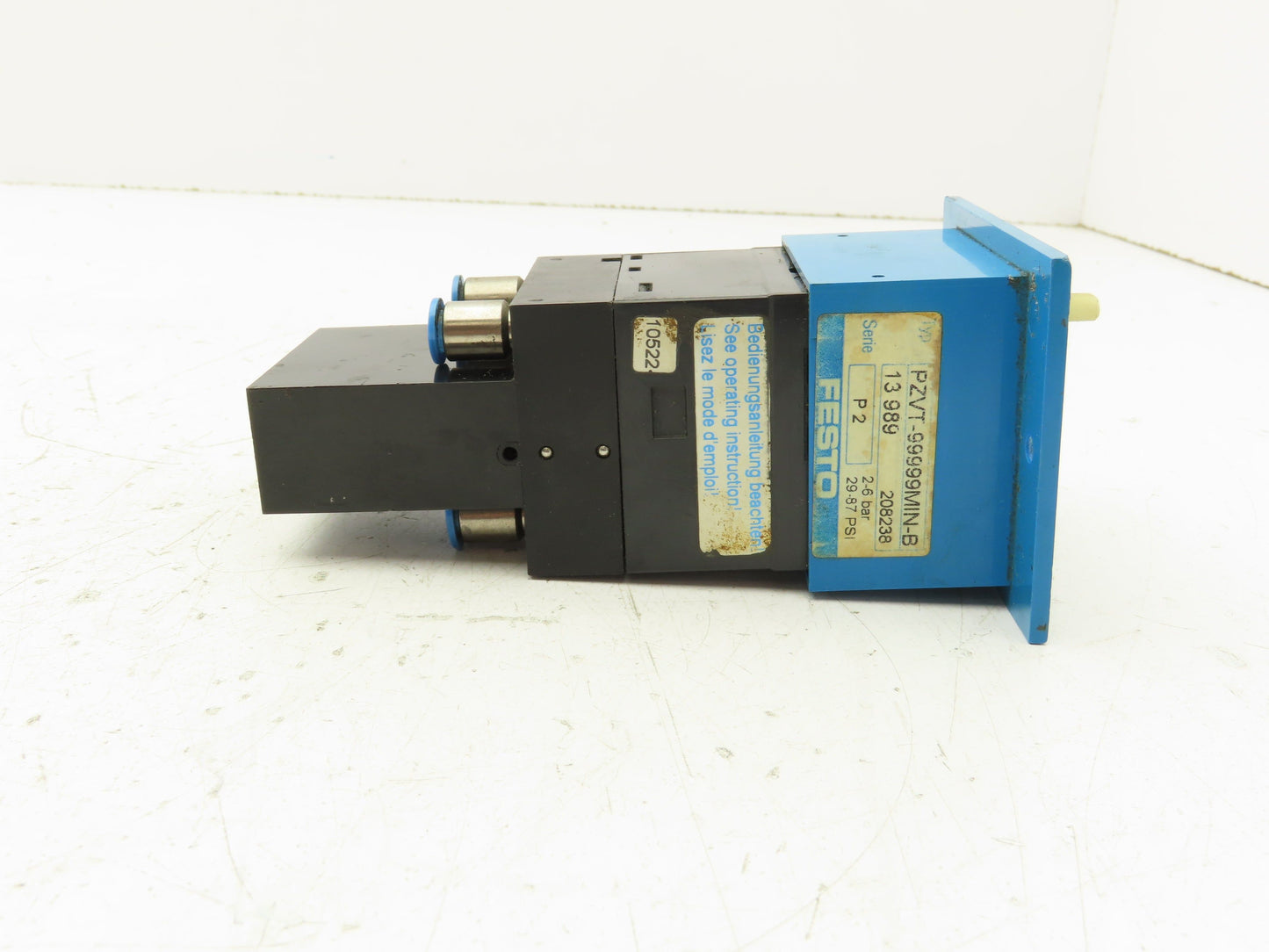 Festo PZVT-99999MIN-B Pneumatic Timer 2-6 bar 29-87 PSI