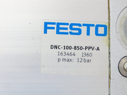 Festo DNC-100-850-PPV-A Pneumatic Air Cylinder 100mm Bore 850mm Stroke