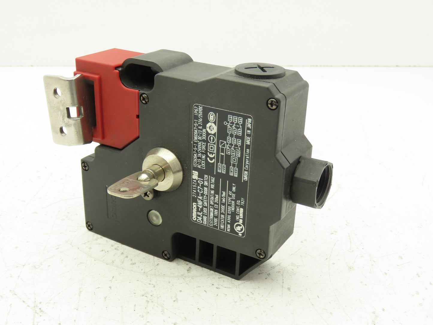 Omron D4JL-4NFA-C7-01 Guard Lock Safety-Door Switch Interlock Solenoid Release