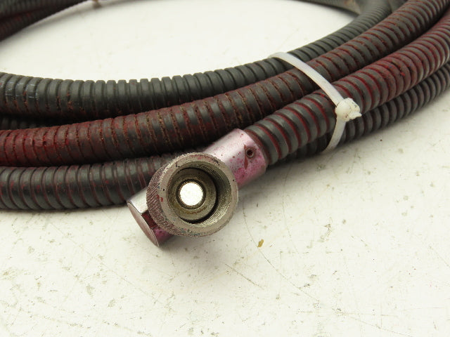 Press Tech B122-3.4 Gravure Printing Fiber Optic Cable 7mm ID 90° Ends 6M Long