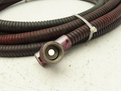 Press Tech B122-3.4 Gravure Printing Fiber Optic Cable 7mm ID 90° Ends 6M Long