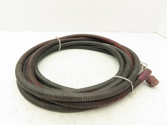 Press Tech B122-3.4 Gravure Printing Fiber Optic Cable 7mm ID 90° Ends 6M Long