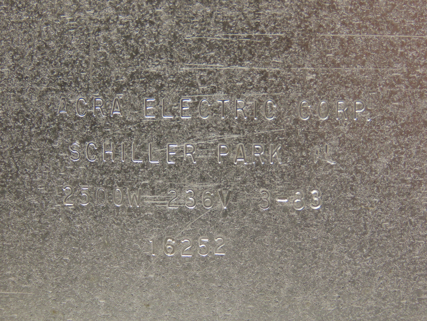 Therm-Coil WB-1625H Wrap-Around Band Heater Element 16" Tank 2500W 230V 3"x 50"