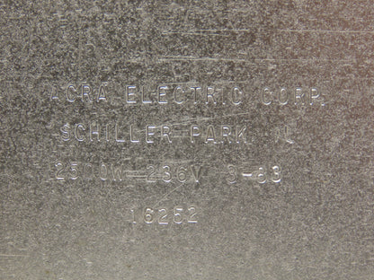 Therm-Coil WB-1625H Wrap-Around Band Heater Element 16" Tank 2500W 230V 3"x 50"