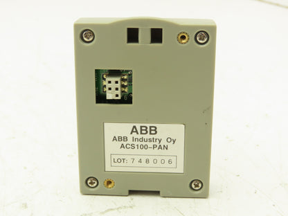 ABB ACS100-PAN Digital Programmer Display 6 Button Keypad