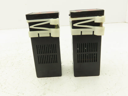 S and B Controls 2050-X Digital Temperature Meter Panel Lot of 2