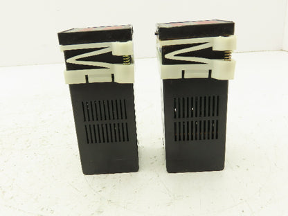 S and B Controls 2050-X Digital Temperature Meter Panel Lot of 2