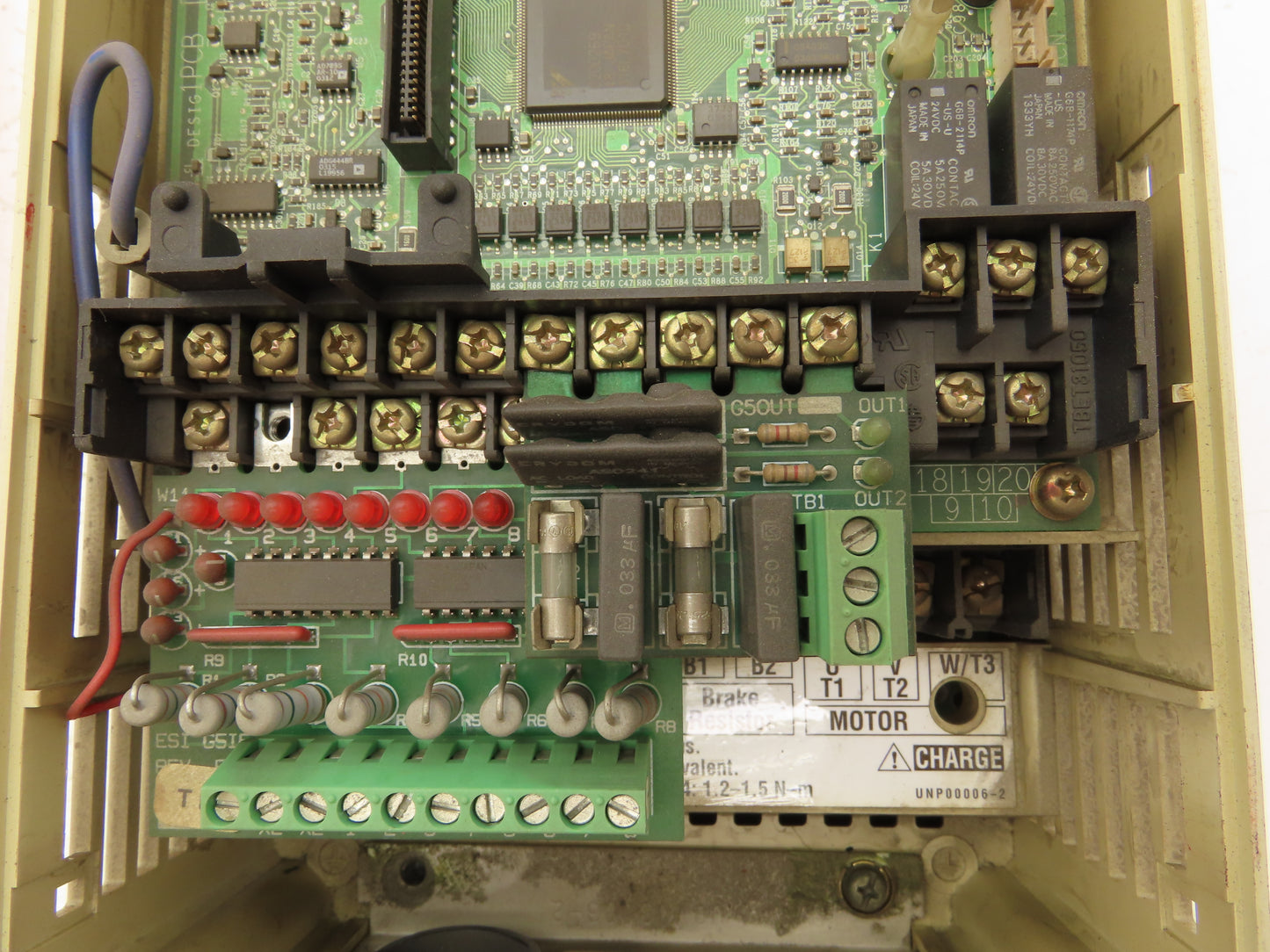 Magnetek CIMR-G5M41P5 Electric Motor Drive Impulse 460V 0-400Hz 6.1A