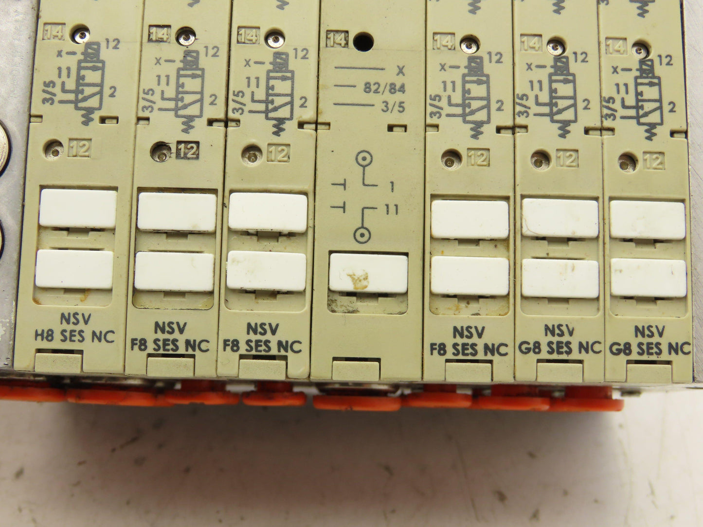 Metal Work Pneumatic NSV F8 G8 H8 SES NC Solenoid Valve Island Multimach