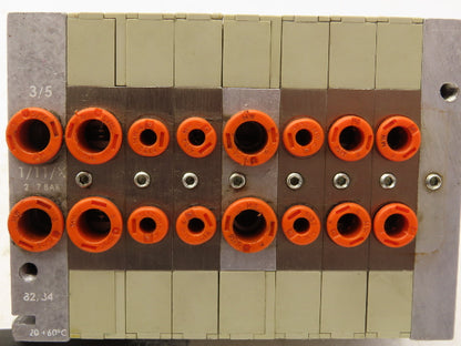 Metal Work Pneumatic NSV F8 G8 H8 SES NC Solenoid Valve Island Multimach