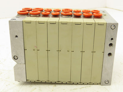 Metal Work Pneumatic NSV F8 G8 H8 SES NC Solenoid Valve Island Multimach