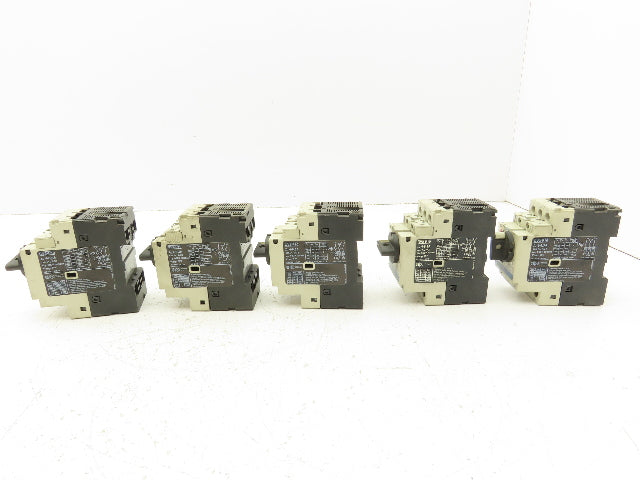 Telemecanique GV2-P10 Motor Starter Circuit Breaker 4-6.3A 3 Pole Lot of 5
