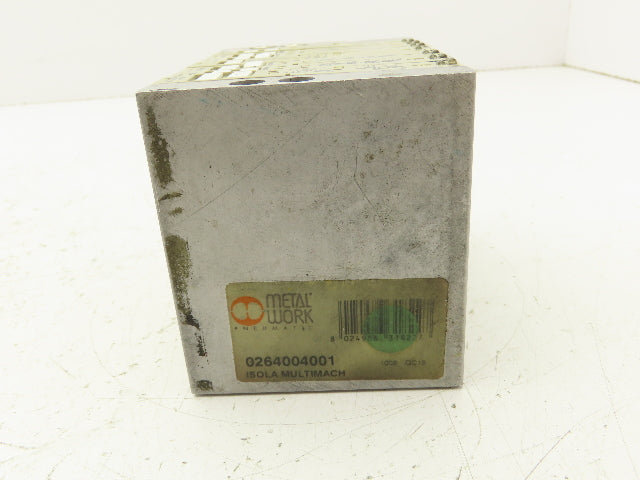 Metal Work Pneumatic NSV F8 G8 H8 SES NC Solenoid Valve Island Multimach