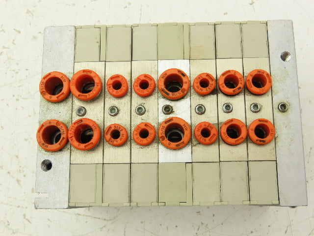 Metal Work Pneumatic NSV F8 G8 H8 SES NC Solenoid Valve Island Multimach