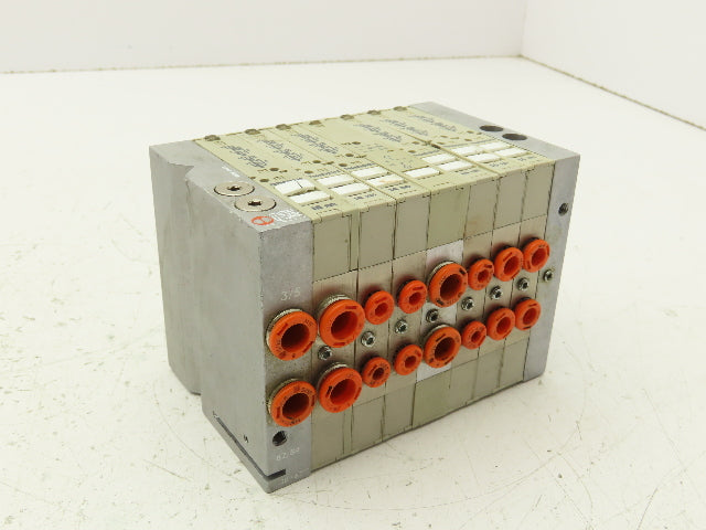 Metal Work Pneumatic NSV F8 G8 H8 SES NC Solenoid Valve Island Multimach