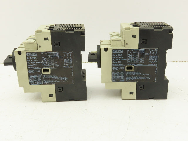Telemecanique GV2-P14 Motor Starter Circuit Breaker 6-10A 3 Pole Lot of 2