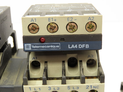 Telemecanique Motor Starter Reversing Contactor 575V 7.5HP 25A 3 PH Set Lot of 2