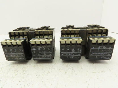 Telemecanique Motor Starter Reversing Contactor 575V 7.5HP 25A 3 PH Set Lot of 2