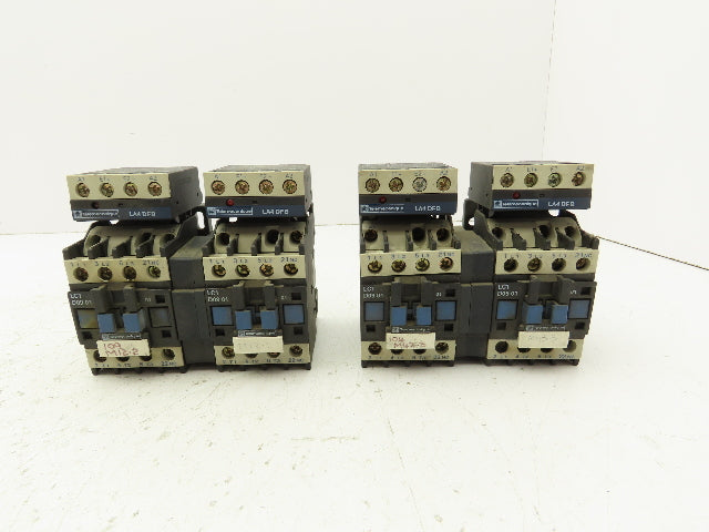 Telemecanique Motor Starter Reversing Contactor 575V 7.5HP 25A 3 PH Set Lot of 2