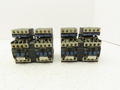 Telemecanique Motor Starter Reversing Contactor 575V 7.5HP 25A 3 PH Set Lot of 2