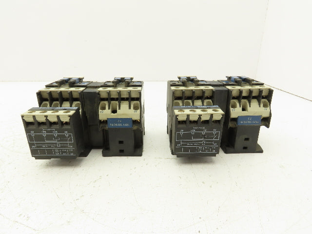 Telemecanique Motor Starter Reversing Contactor 575V 7.5HP 25A 3 PH Set Lot of 2